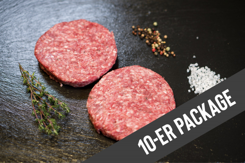 Wagyu-Fullblood Burger-Package 10 x 2er-Pack